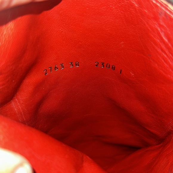 Vintage Guiseppe Zanotti Turquoise & Silver
Brown Suede Cowboy Boots size 8 - Picture 7 of 11